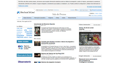 Desktop Screenshot of prensa.lacaixa.es